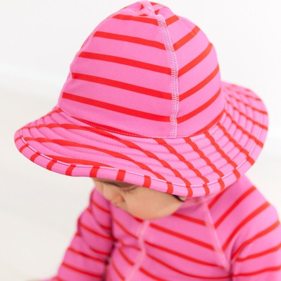 New Recycled Sunblock Swim Hat - Picture 3 of 4